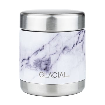 Läs mer om Glacial Glacial mattermos 450 ml White marble
