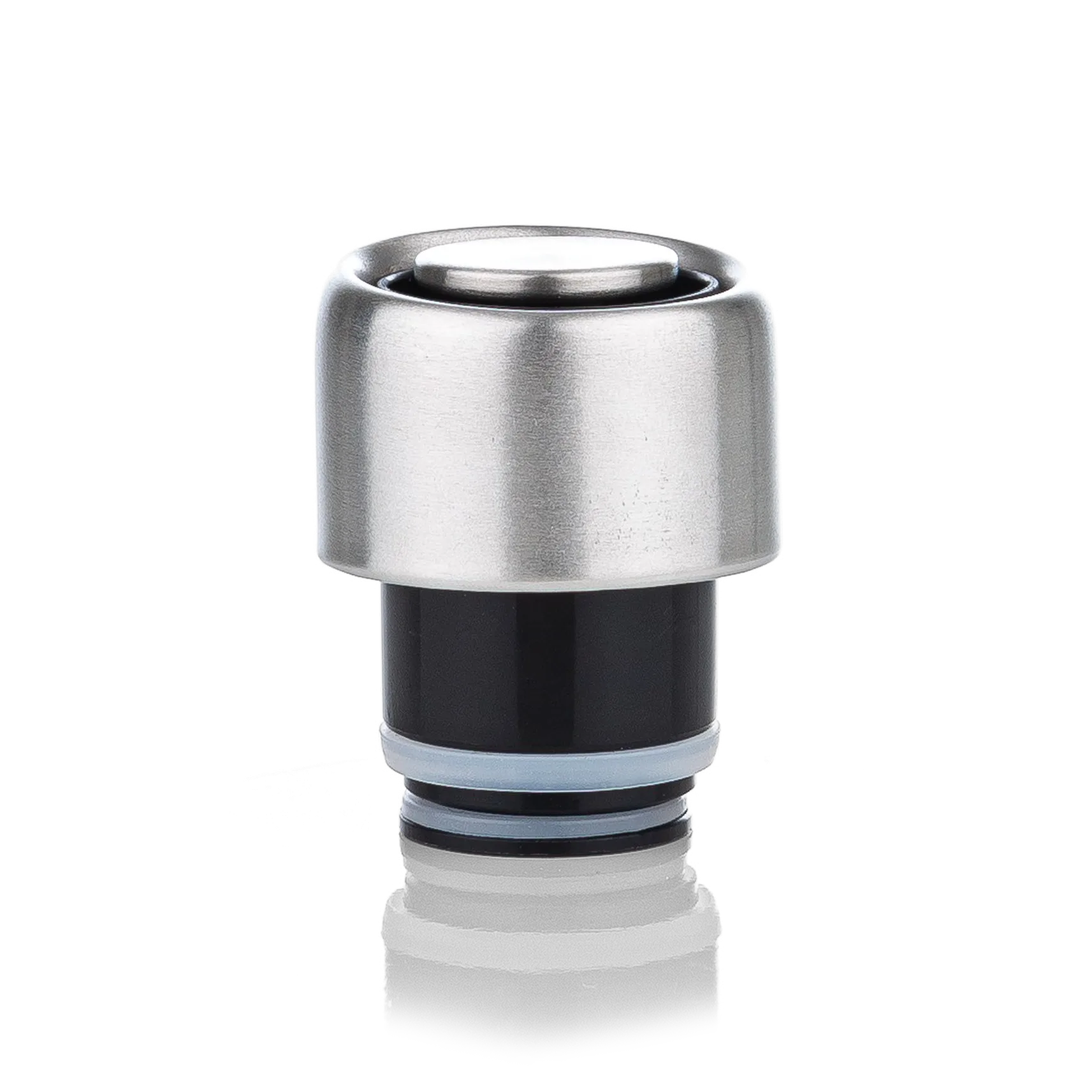 Glacial sportlock till vattenflaska 280/400 ml, Stainless steel Glacial