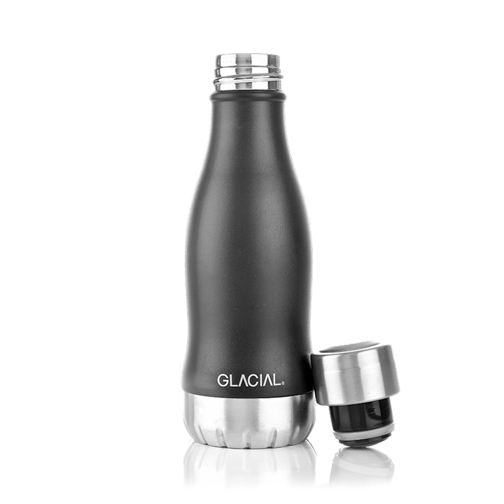 Glacial vattenflaska 280 ml, Matte black Glacial