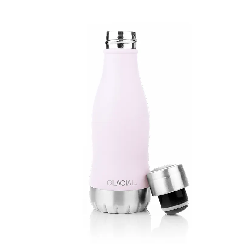 Glacial Glacial vattenflaska 280 ml Matte pink powder