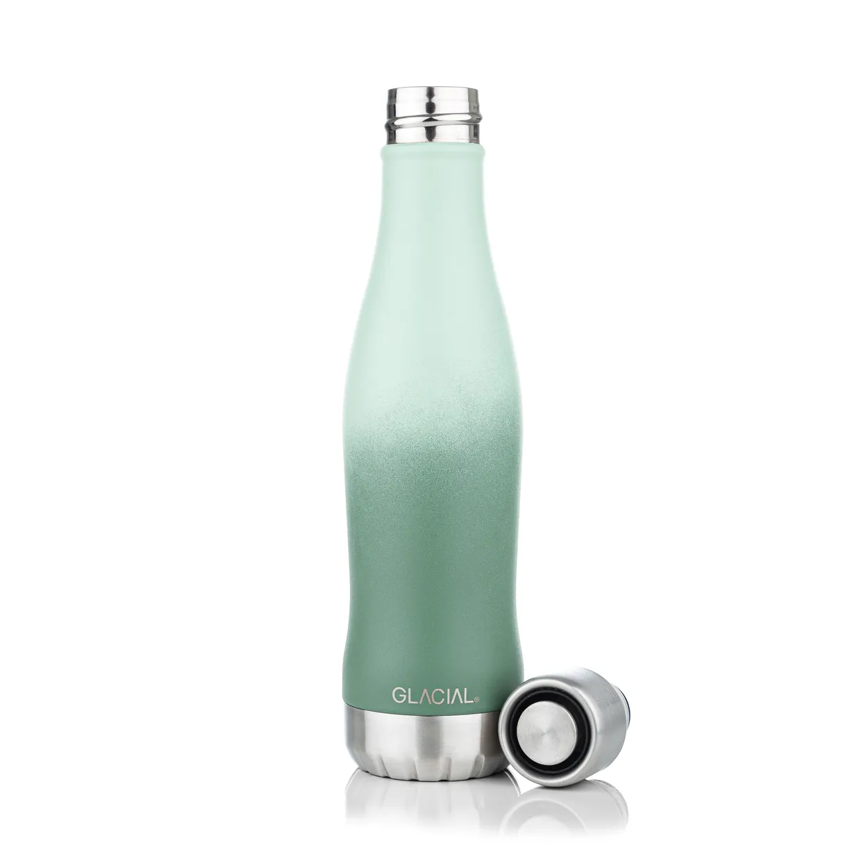 Glacial Glacial vattenflaska active 400 ml Green fade