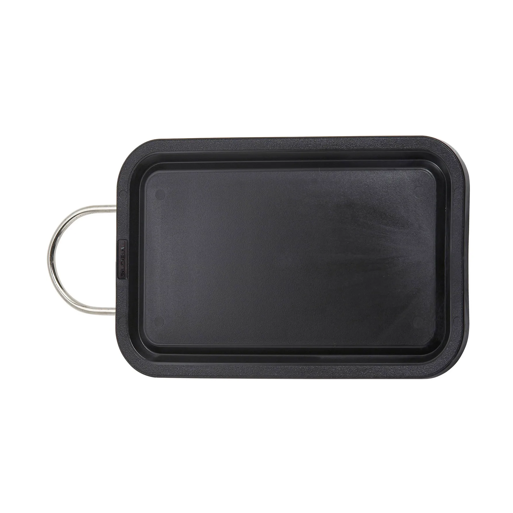 Global G-1004 skärbräda liten 16x26,5 cm, Svart plast Global