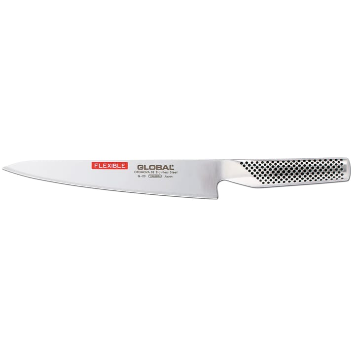 Global G-20 bred filékniv 21 cm flexibel, Rostfritt stål Global