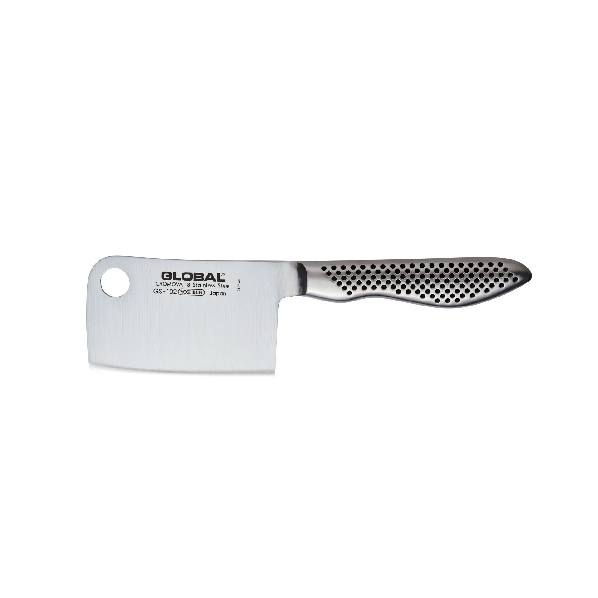 Global GS-102 minihacka 8 cm, Rostfritt stål Global