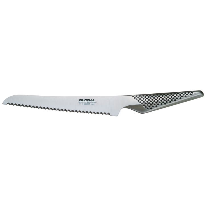 Global GS-61R brödkniv 16 cm tandad - rostfritt stål - Global