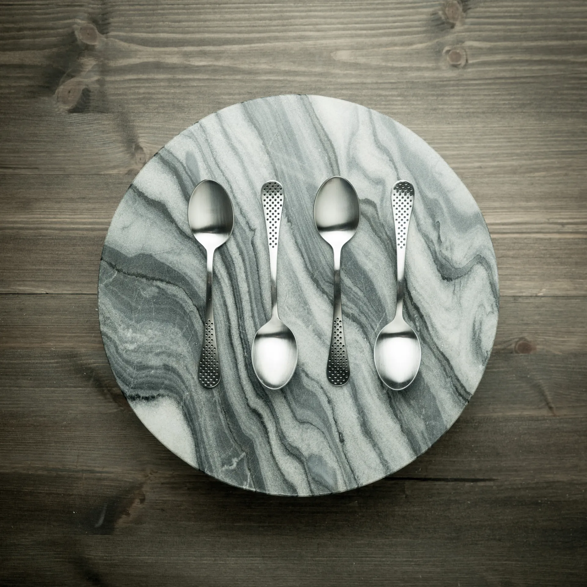 Global GT-003-4 Kaffesked 12,5 cm 4-pack, rostfritt stål Global