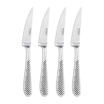 Global GTF-4001 Stekkniv smidd 4-pack - rostfritt stål - Global