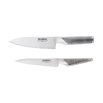 Global Global knivset 2 delar (G-58 & GS-14) Rostfritt stål