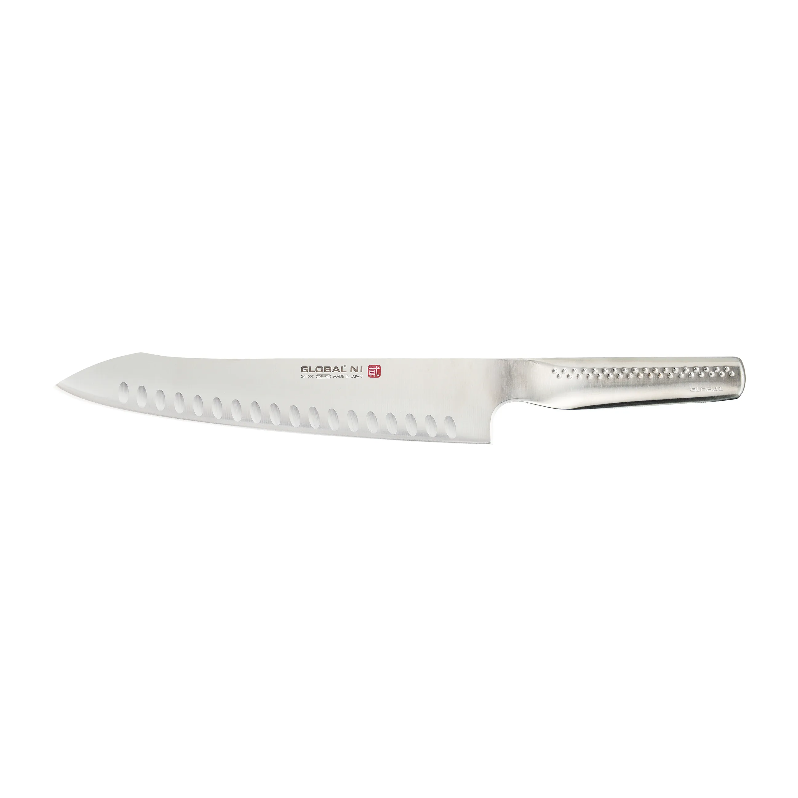 Global NI GN-003 Kockkniv Oriental olivslipad, Rostfritt stål, 26 cm
