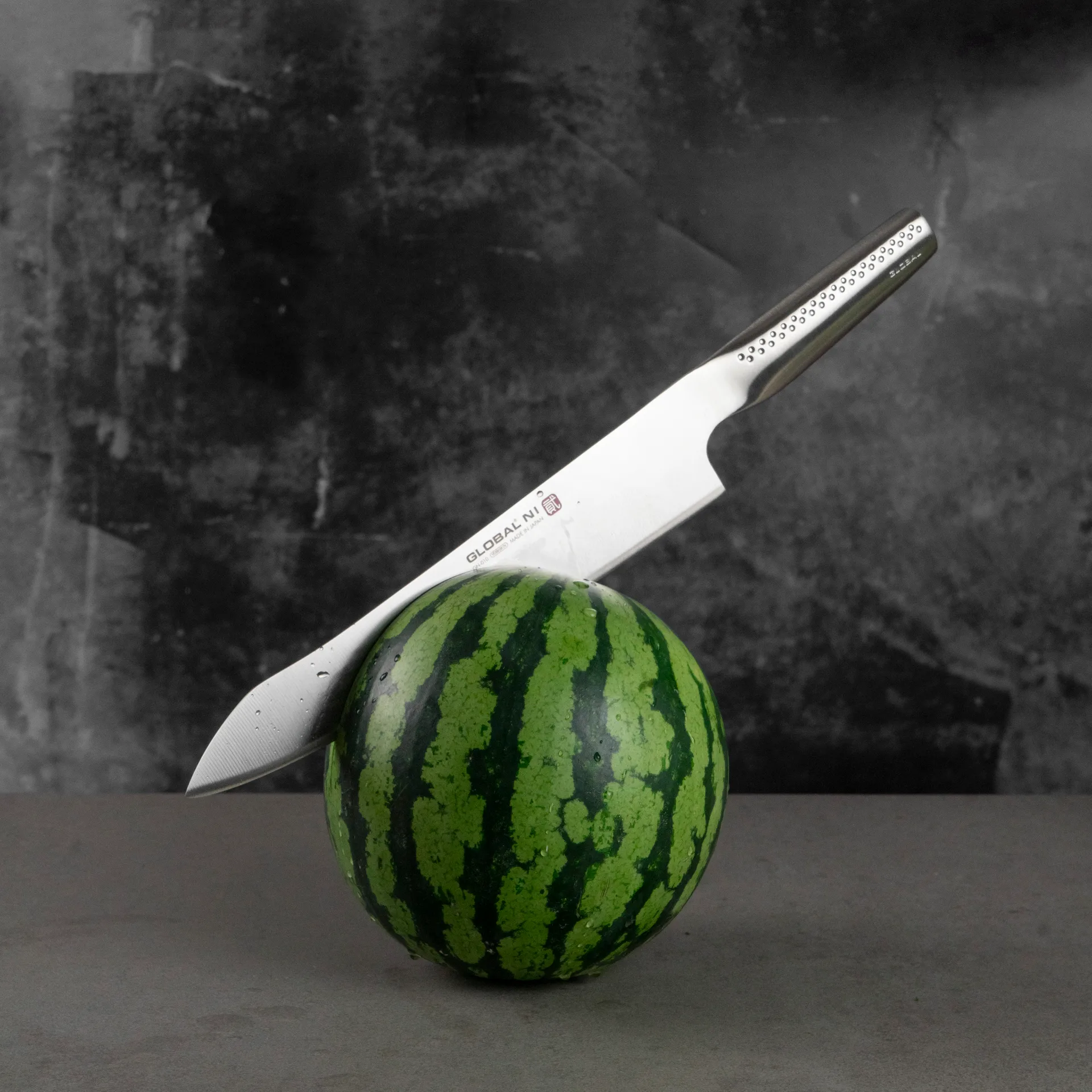 Global NI GN-010 kockkniv 26 cm, Rostfritt stål Global