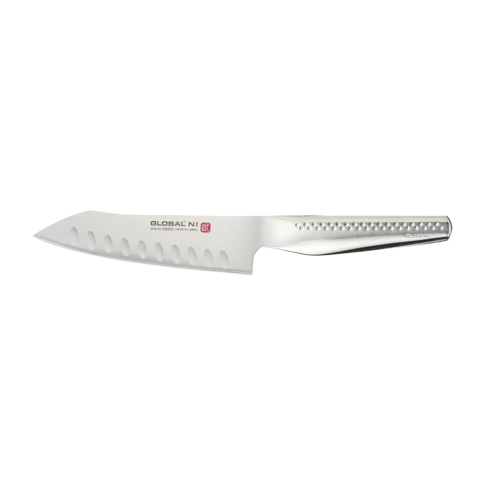 Global NI GNM-02 Grönsakshacka Oriental olivslipad, Rostfritt stål, 15 cm Global