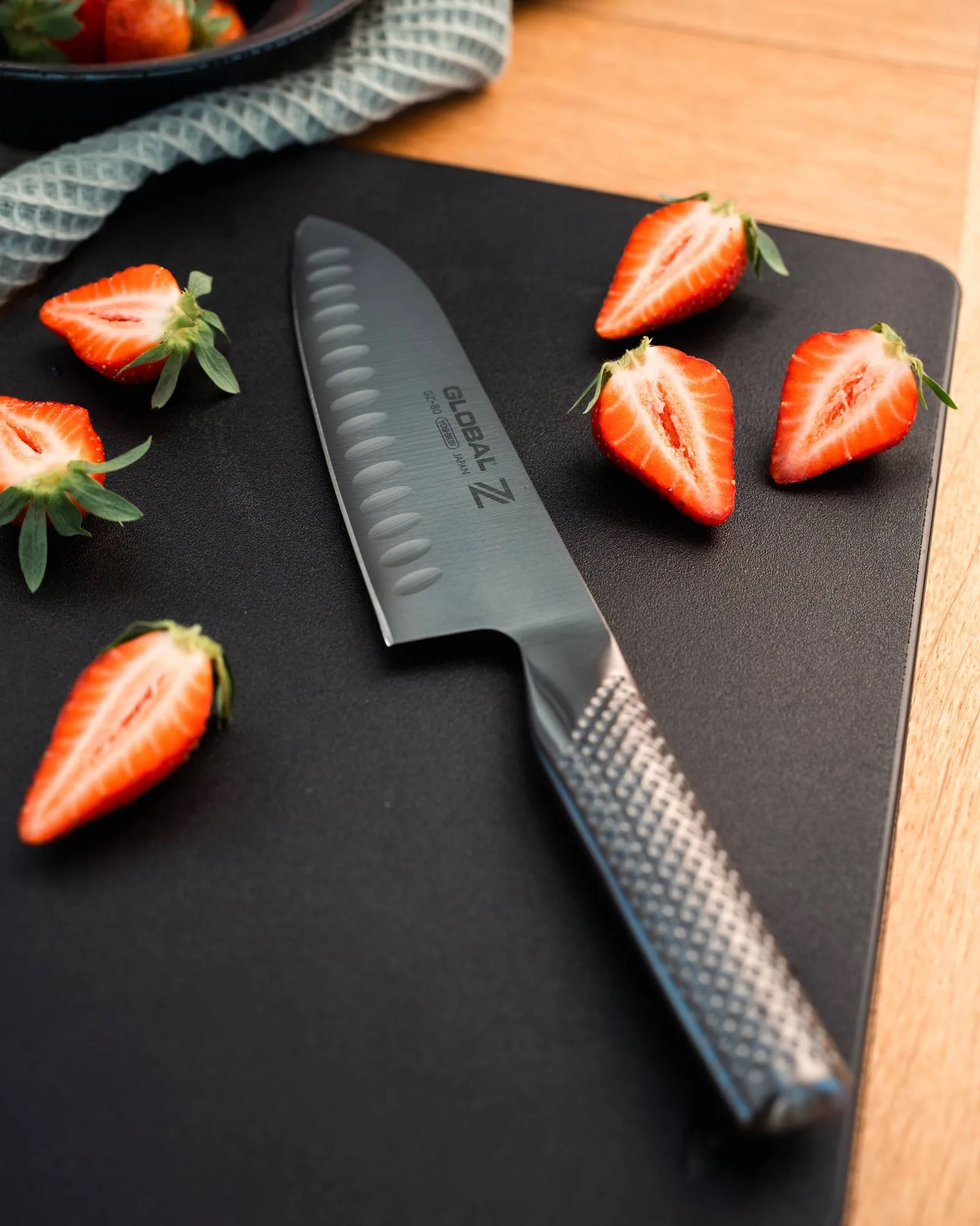 Global Z santokukniv, Olivslipad, DLC Global