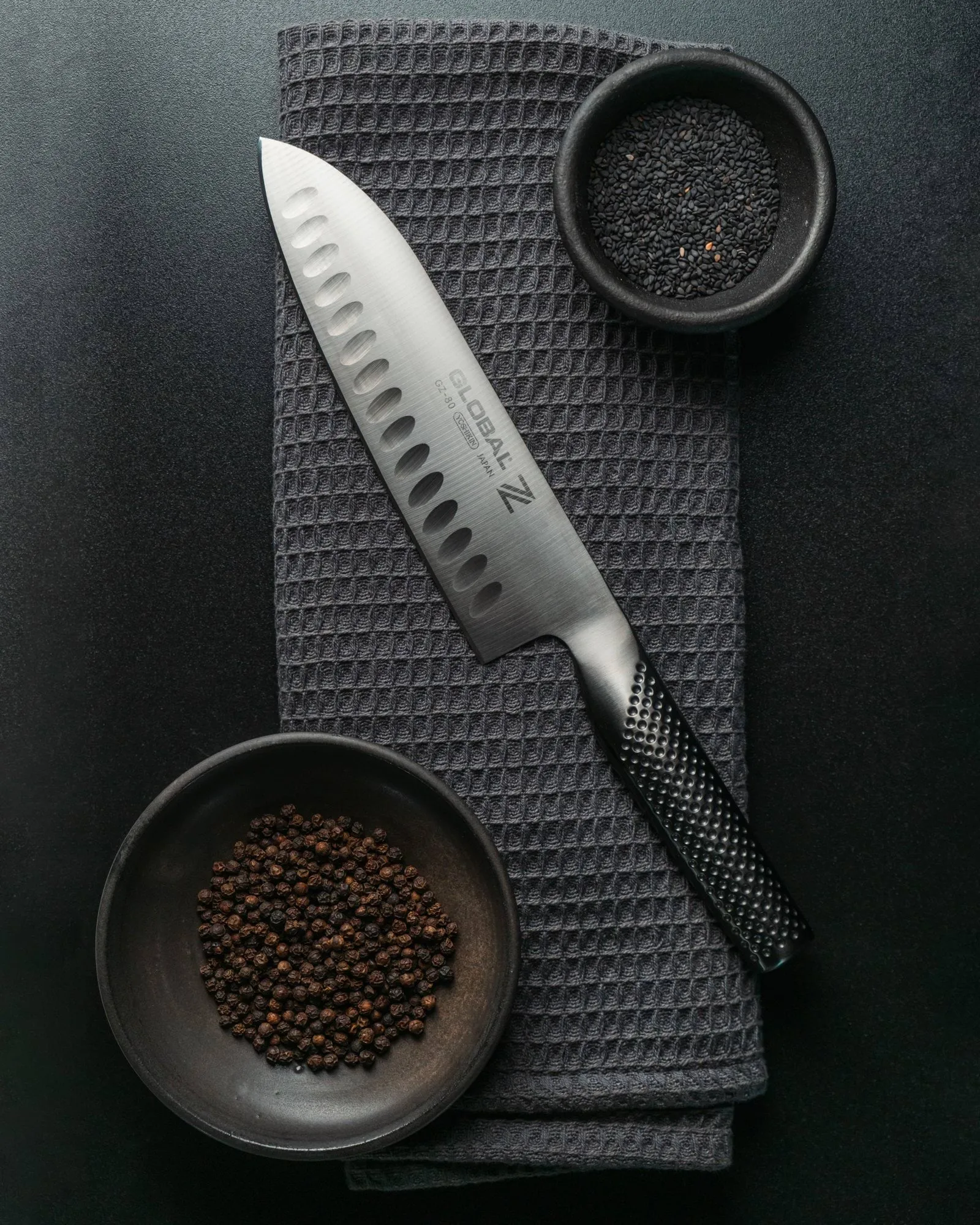 Global Z santokukniv, Olivslipad, DLC Global