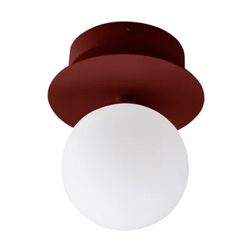 Art Deco vägglampa, plafond - Röd-Vit - Globen Lighting