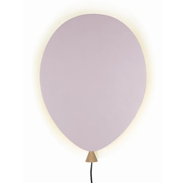 Globen Lighting Balloon vägglampa rosa-ask