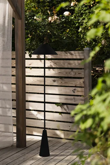 Cannes golvlampa portabel - Svart - Globen Lighting