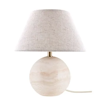 Castello 35 bordslampa - Beige travertine - Globen Lighting