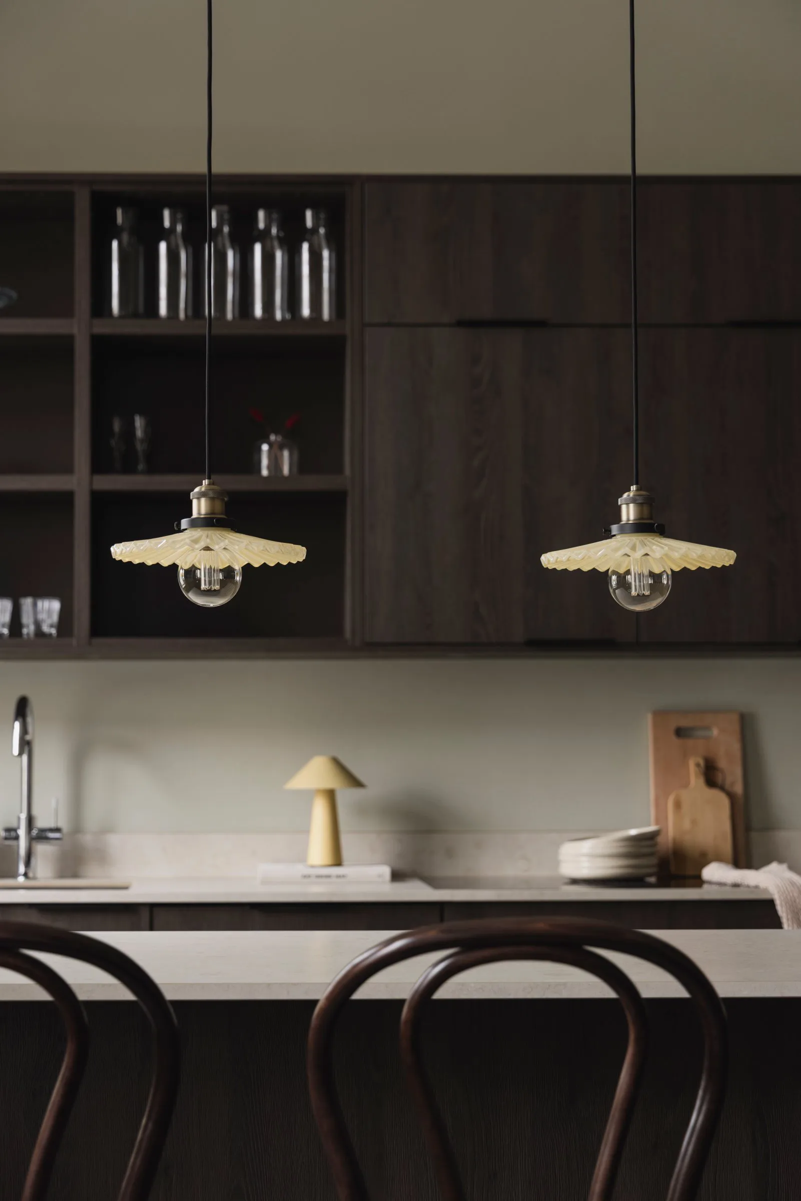 Cobbler pendel Ø25 cm, Creme Globen Lighting