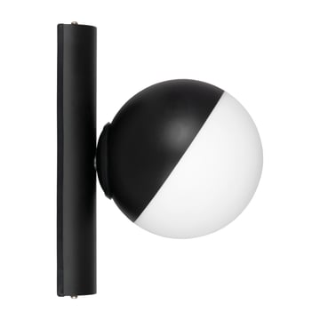 Globen Lighting Contur vägglampa Ø15 cm Svart-vit