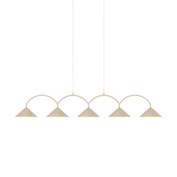 Globen Lighting Curve pendel 5 Beige