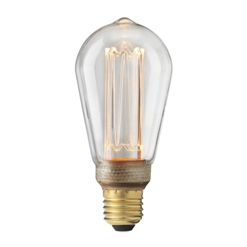 Globen Lighting E27 LED laser filament glob dimbar 6,4 cm E27