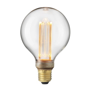 Globen Lighting E27 LED laser filament glob dimbar 9,5 cm E27