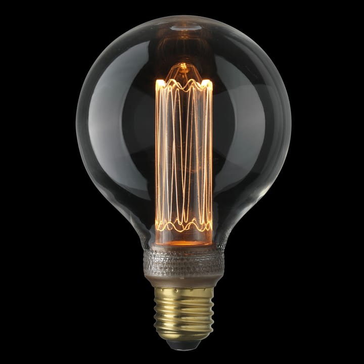 E27 LED laser filament glob dimbar, 9,5 cm, E27 Globen Lighting