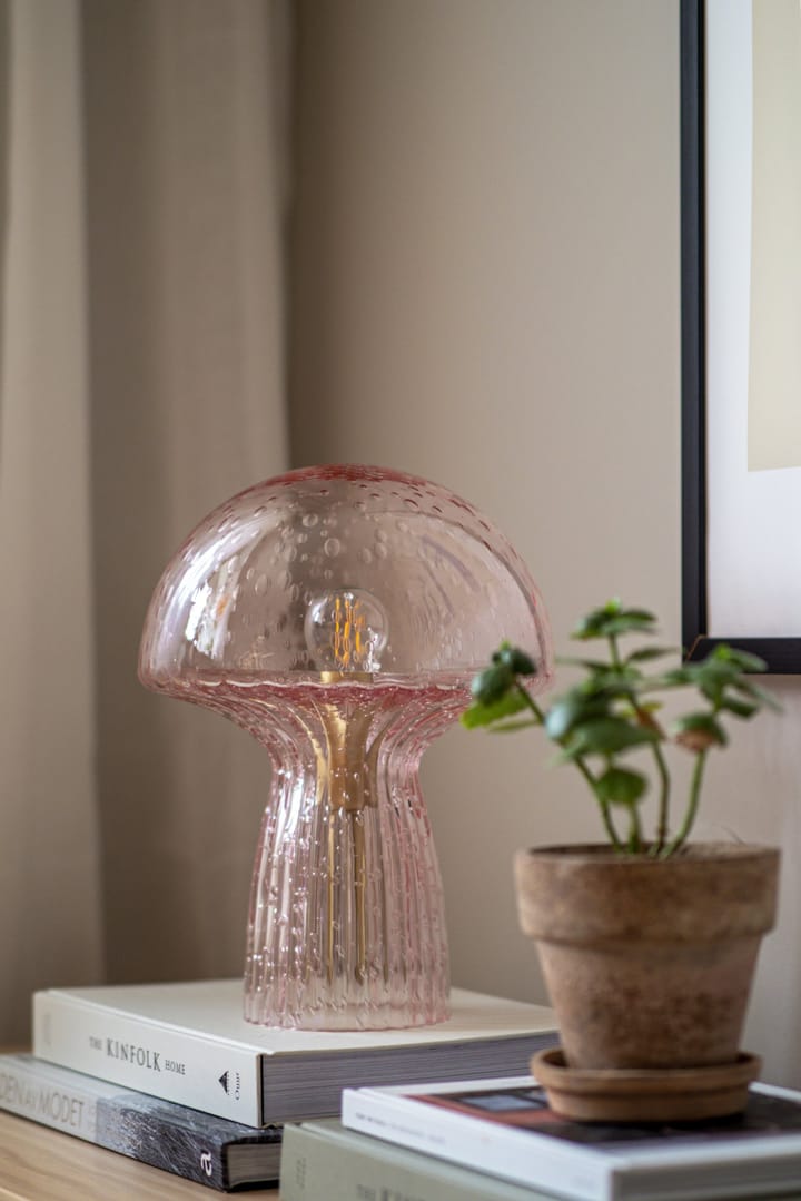 Fungo bordslampa Special Edition Rosa, Ø22 cm H30 cm Globen Lighting