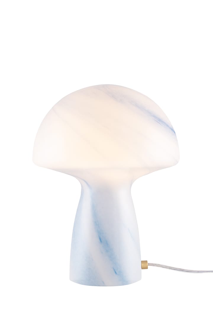 Fungo Swirl 22 bordslampa, Blå Globen Lighting
