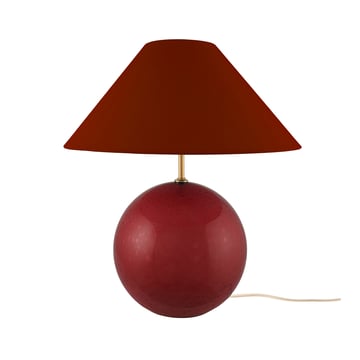 Globen Lighting Iris 35 bordslampa 39 cm Burgundy