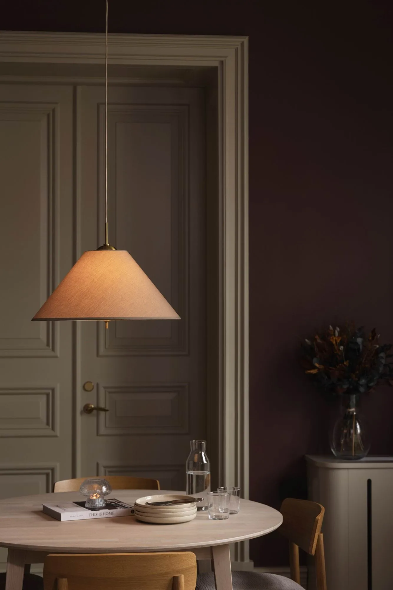 Iris pendel  50, Mocha (brun) Globen Lighting