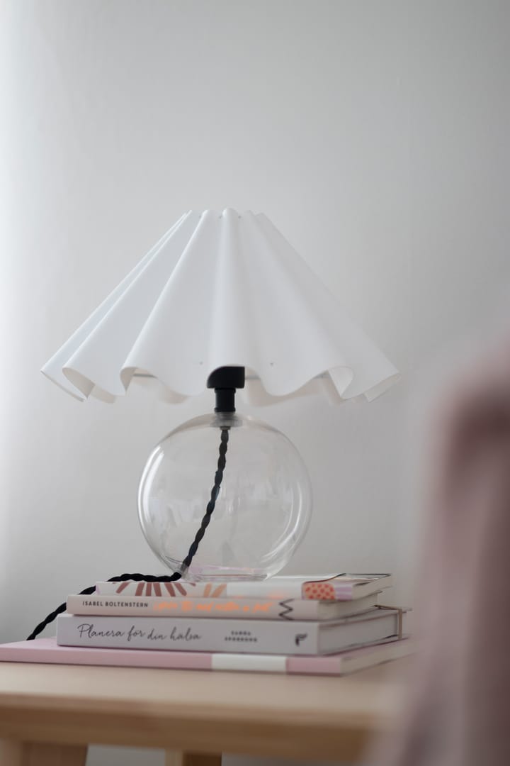 Judith bordslampa Ø30 cm, Klar-vit Globen Lighting