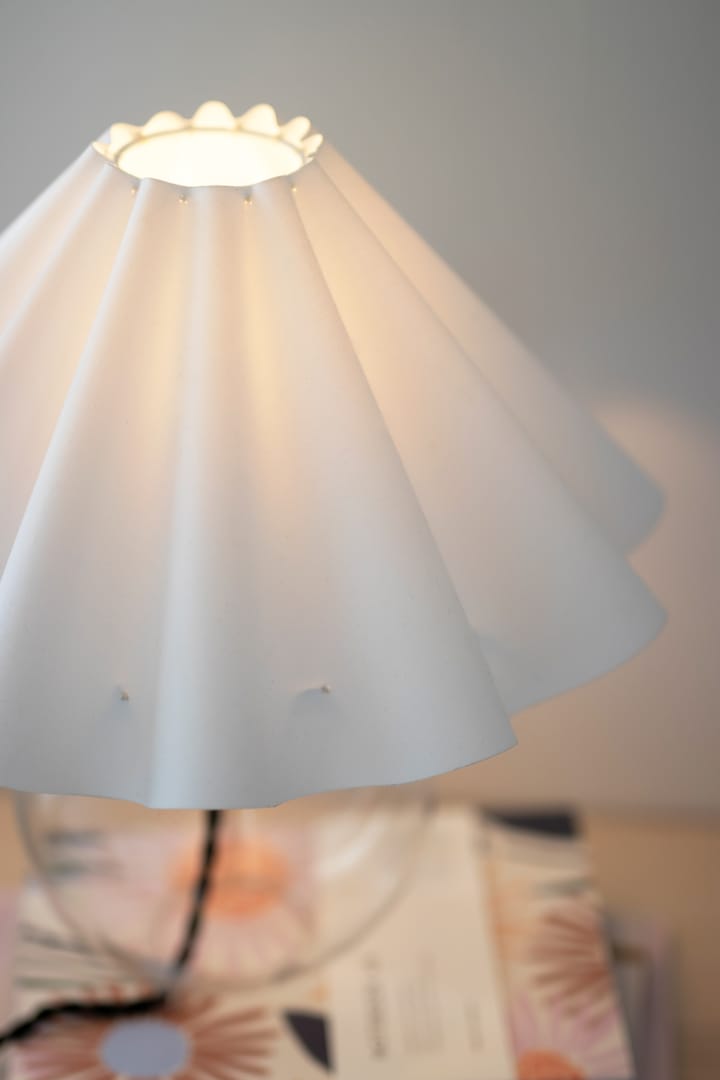 Judith bordslampa Ø30 cm, Klar-vit Globen Lighting