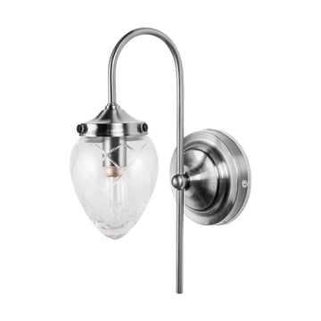 Globen Lighting Juni vägglampa Antikstål-klar