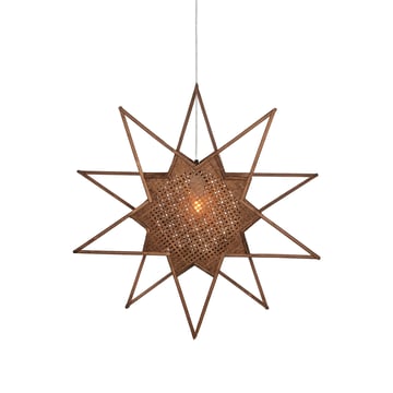 Läs mer om Globen Lighting Karin adventsstjärna Ø70 cm Brun