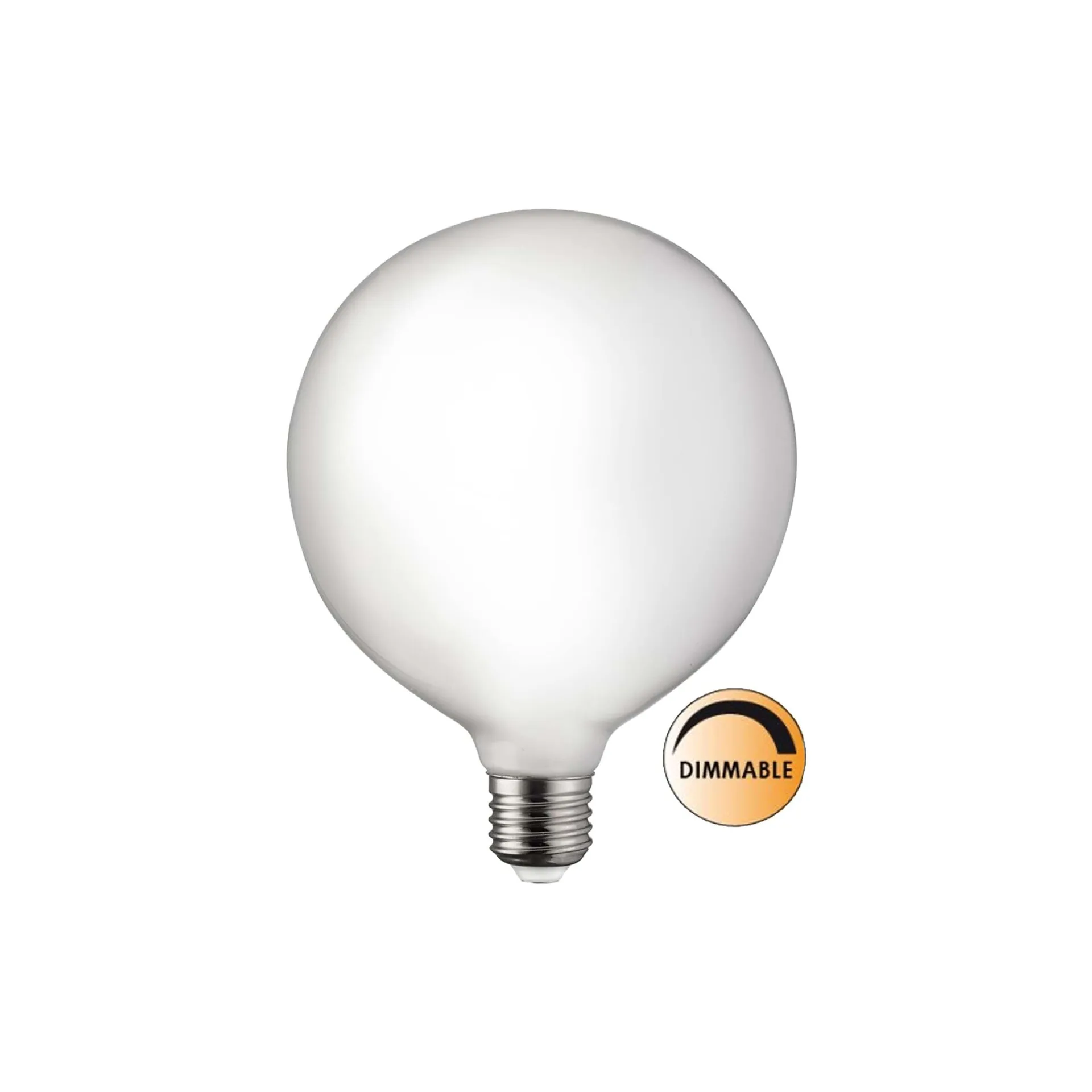 Ljuskälla LED dimbar 125 mm E27, Opal Globen Lighting