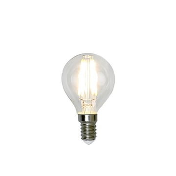 Produktfoto för Globen Lighting Ljuskälla LED 351-23 Filament  Klot Klar 5W Dimbar E14