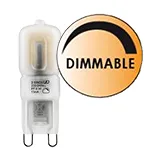 Ljuskälla LED G9 - Klar - Globen Lighting