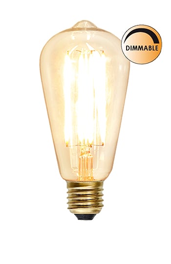Läs mer om Globen Lighting Ljuskälla Lyktlampa filament Klar