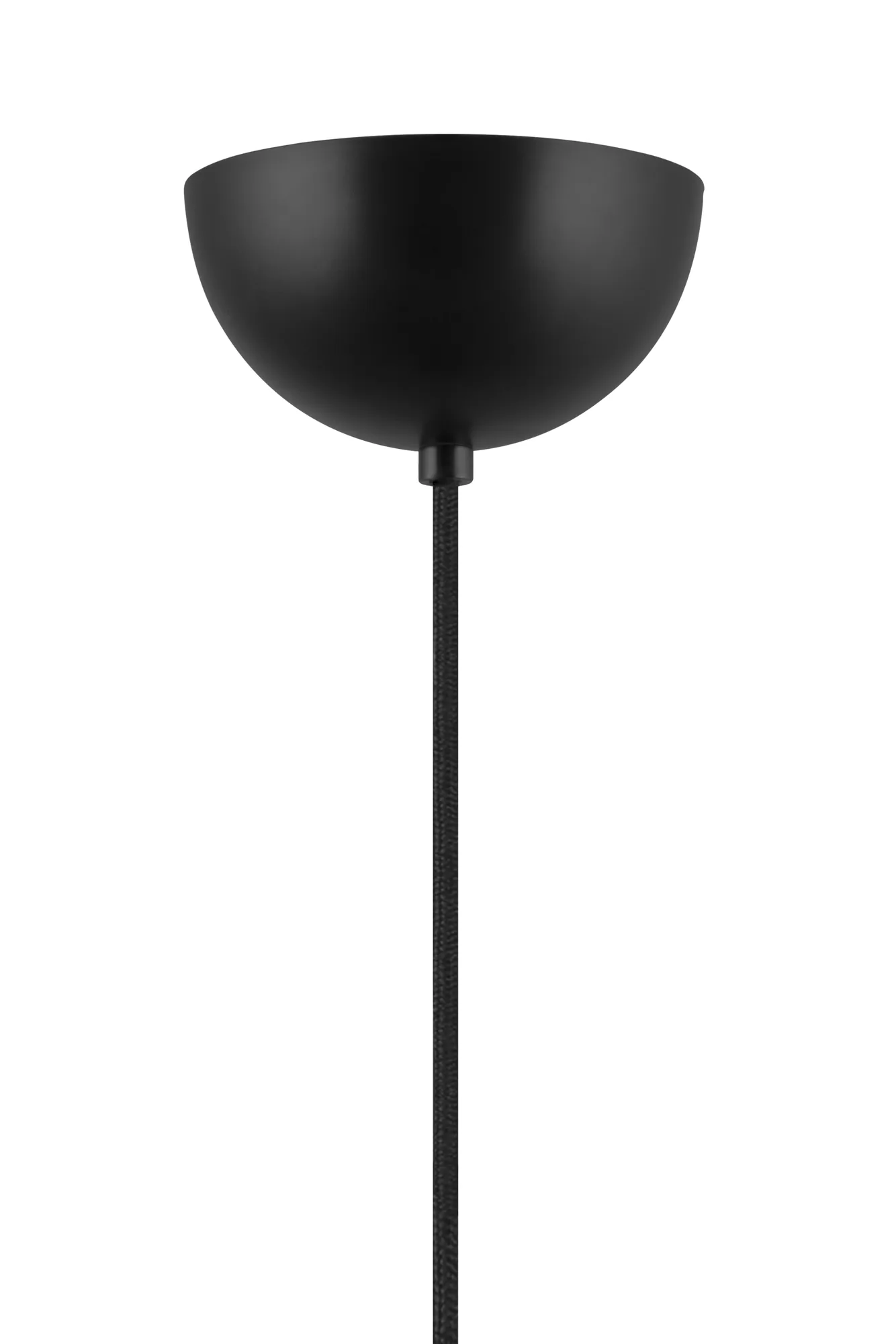 Lou pendel, 3, Vit bouclé-svart, 46x46 cm Globen Lighting