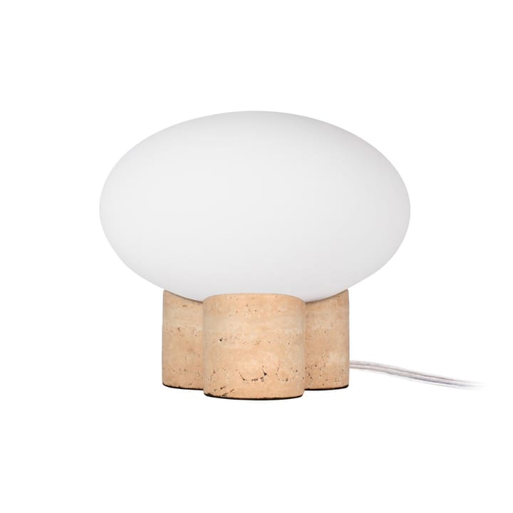 Mammut bordslampa Ø20 cm, Travertin Globen Lighting