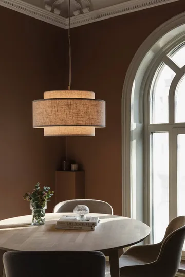 Noah pendel Ø50 cm - Beige - Globen Lighting