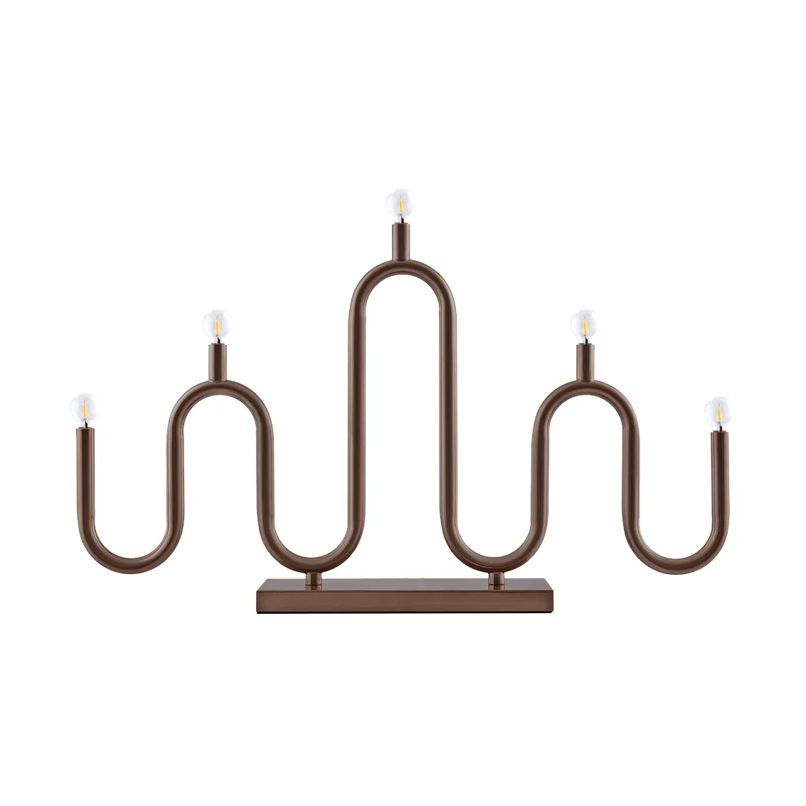 Noel 5 adventsljusstake, Bronze Globen Lighting
