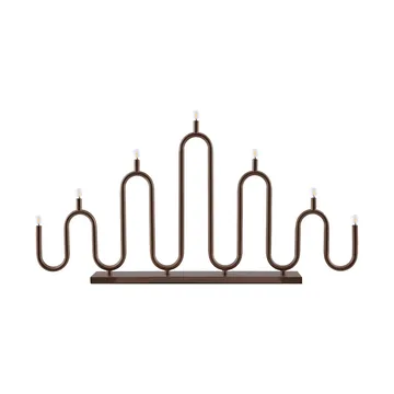 Noel 7 adventsljusstake - Bronze - Globen Lighting
