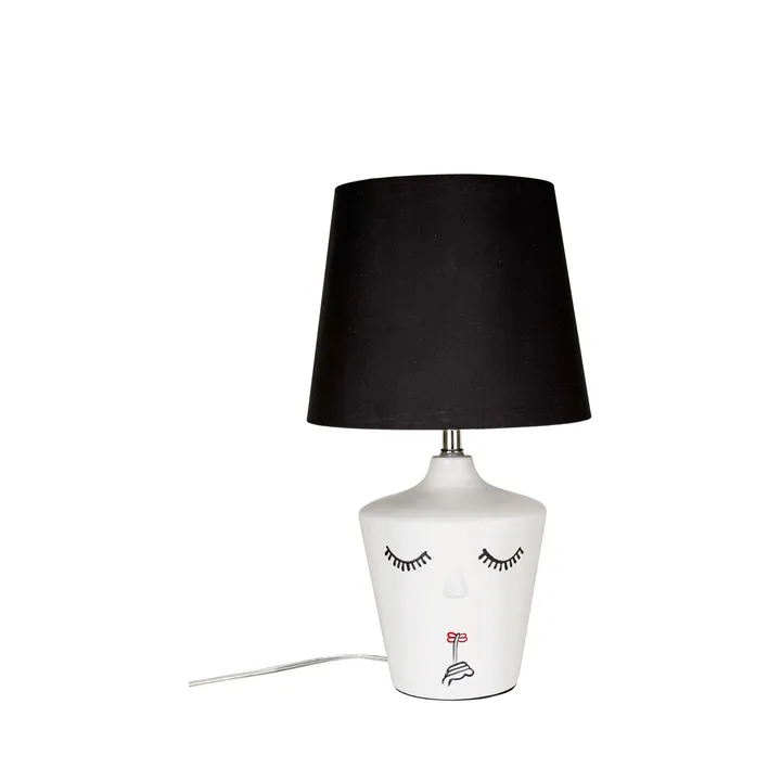 Nora bordslampa - Svart-vit - Globen Lighting