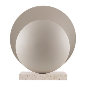 Globen Lighting Orbit bordslampa Beige-travertin