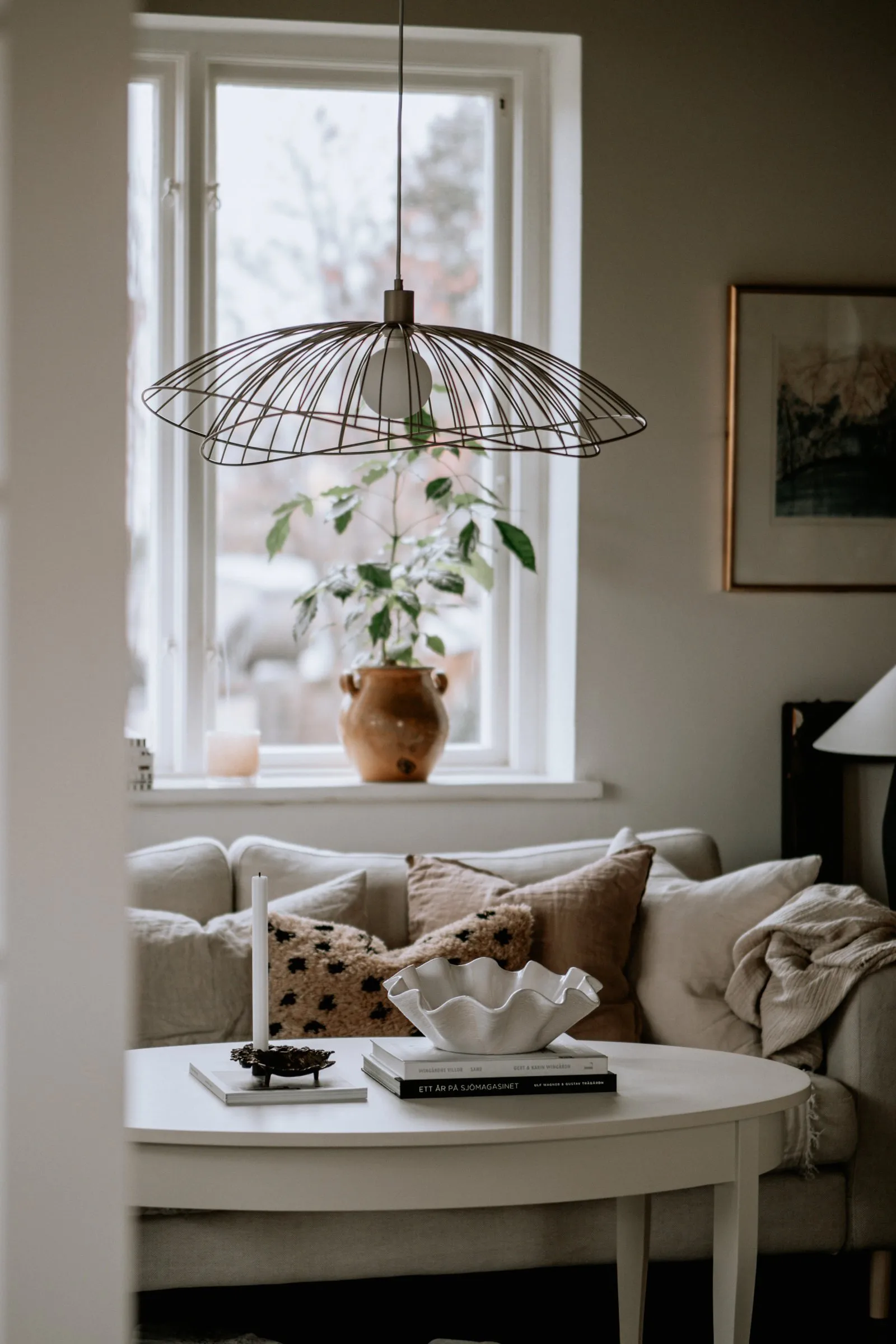 Ray taklampa Ø70 cm, Mud Globen Lighting