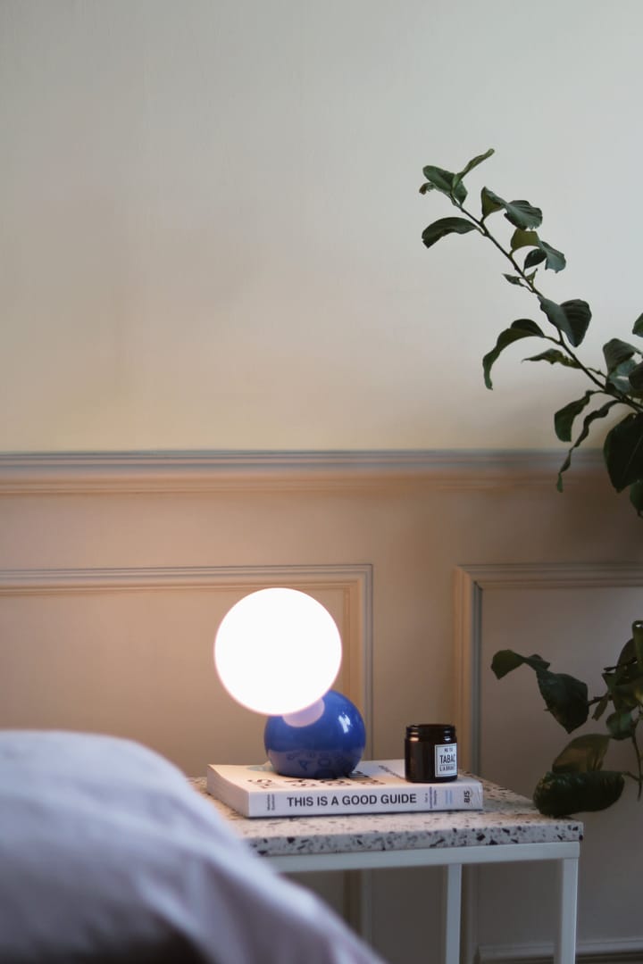 Ripley bordslampa/vägglampa, Blå Globen Lighting