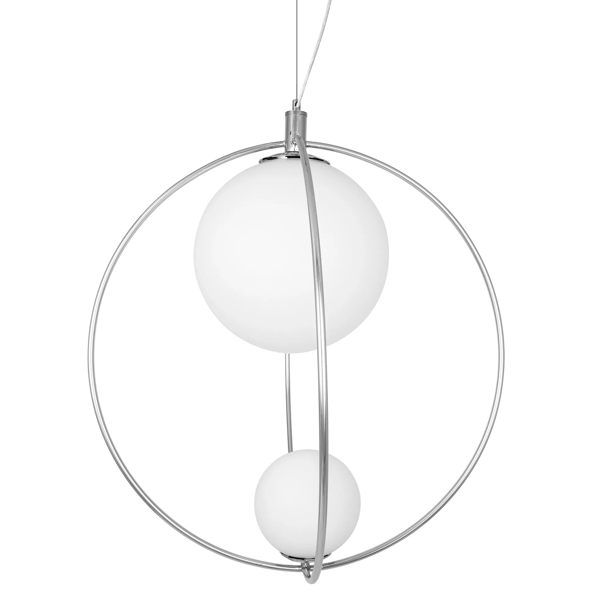 Saint taklampa Ø60 cm, Krom Globen Lighting