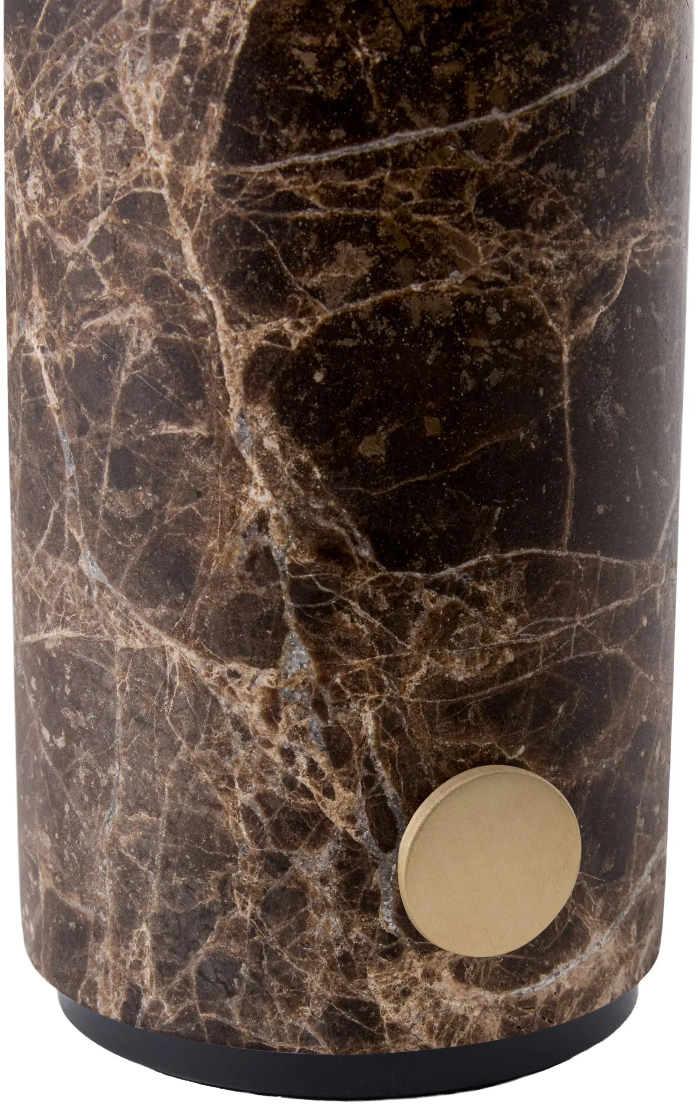 Torrano bordslampa portabel, Brun marmor, 27,5 cm Globen Lighting
